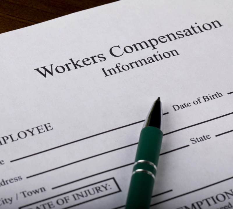 Workers' compensation information form.